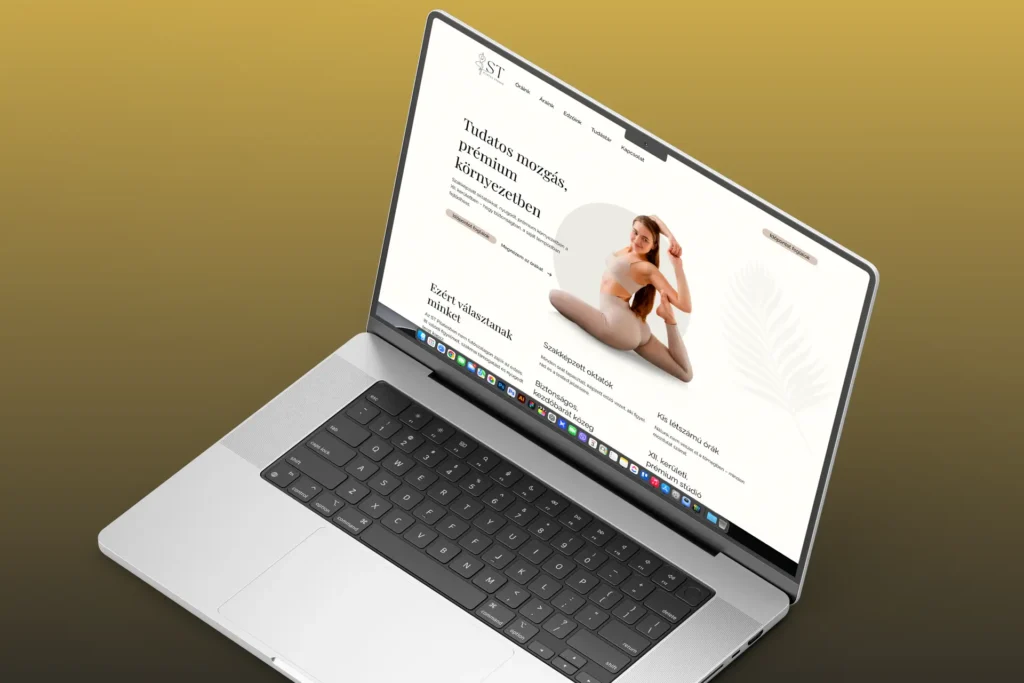 ST Pilates Studio – a projekt látványterve