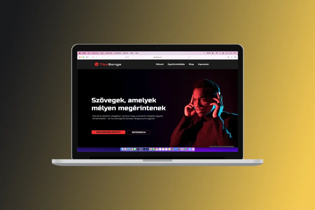 Tibasongs – a projekt látványterve